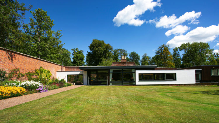 Leuchie Walled Garden North Berwick - exterior from garden