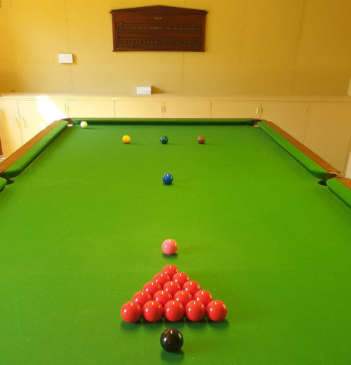 Activities snooker